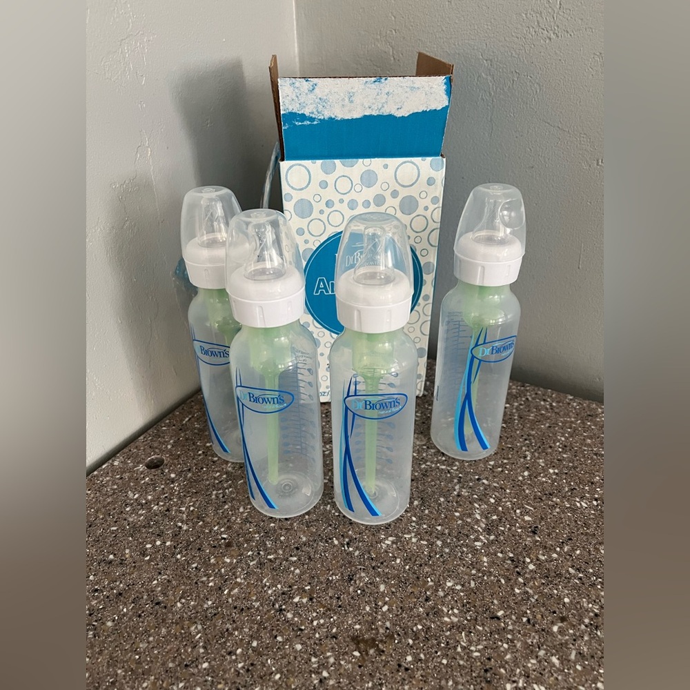 Dr. Brown's Options Baby Bottle, 8oz -
4 Pack